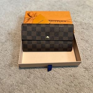 SOLD Louis Vuitton Damier Ebene Wallet